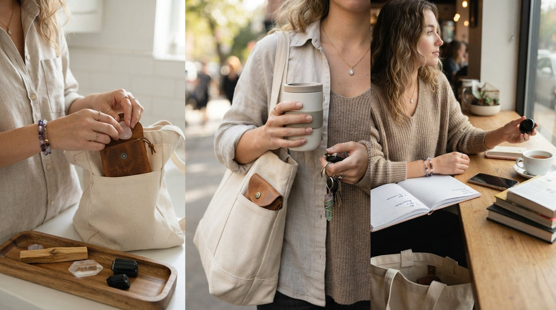 How to Carry Crystals in Everyday Life: Pocket, Purse, and Beyond