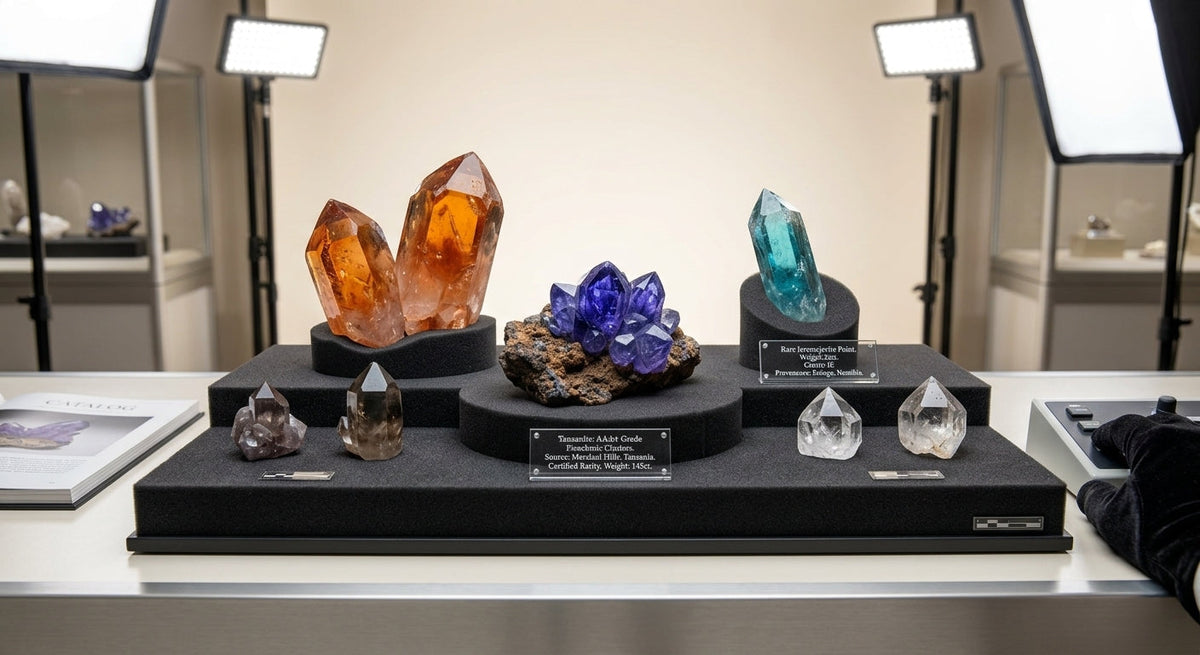 The World’s Rarest Crystals: Inside the Most Exclusive Mineral Collections