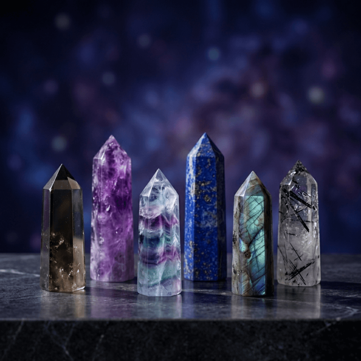 Third Eye Chakra Healing Crystal Collection