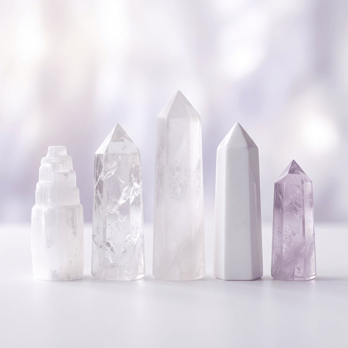 Crown Chakra Healing Crystal Collection