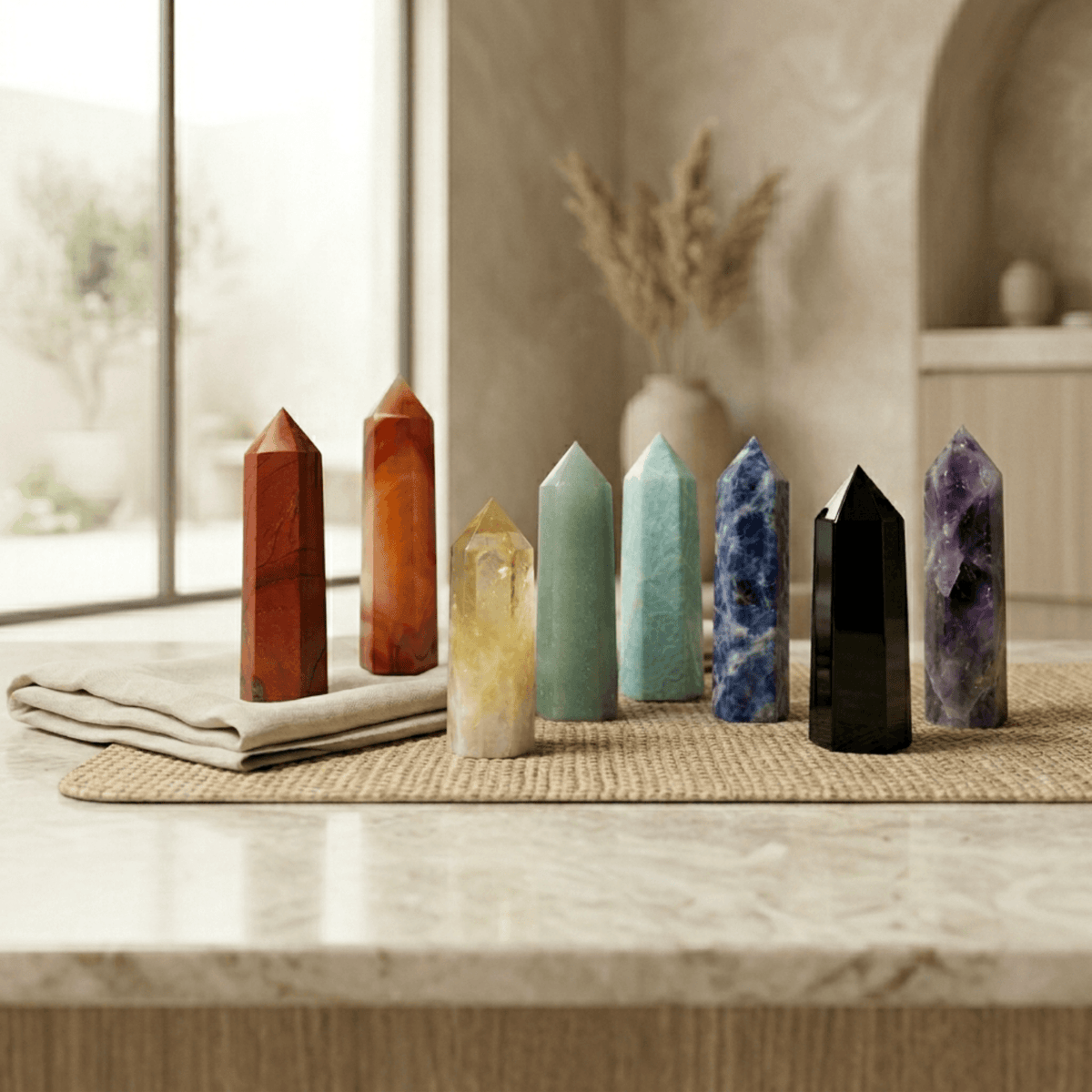 Chakra Crystal Healing Sets – Natural Energy & Meditation Stones