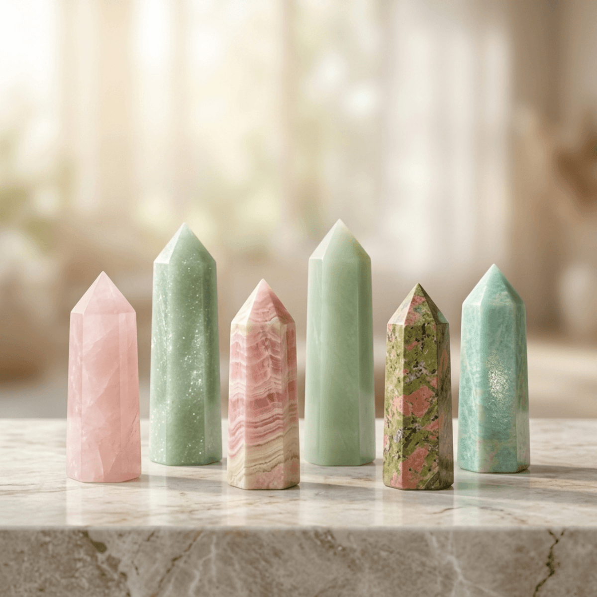 Heart Chakra Healing Crystal Collection