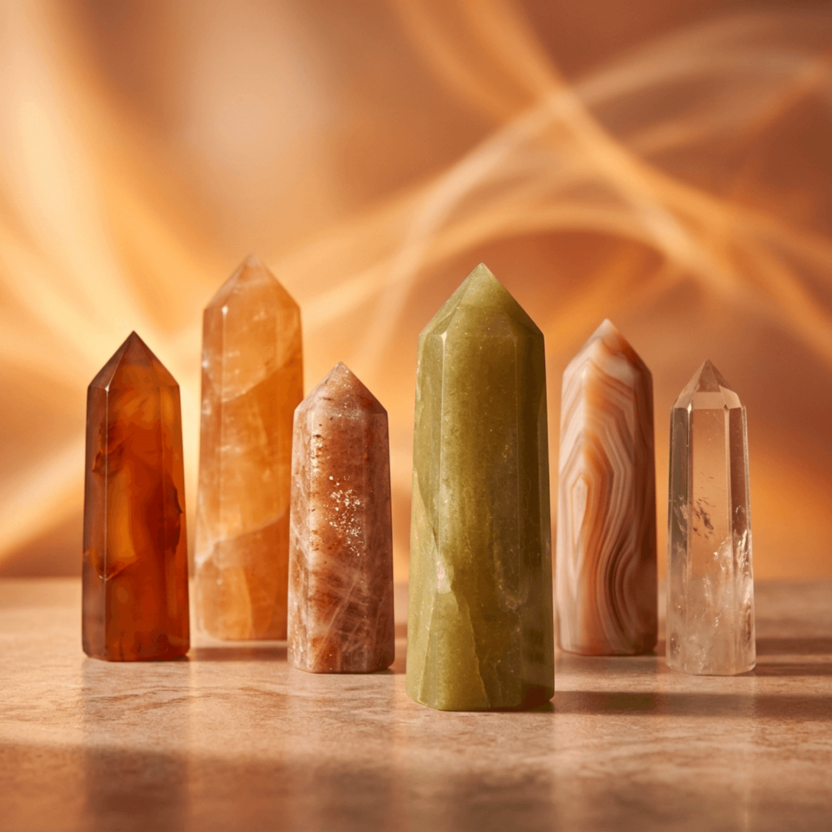 Sacral Chakra Healing Crystal Collection