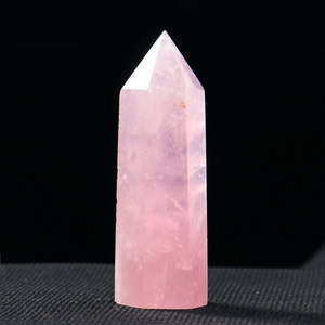 Rose Quartz Crystal Tower