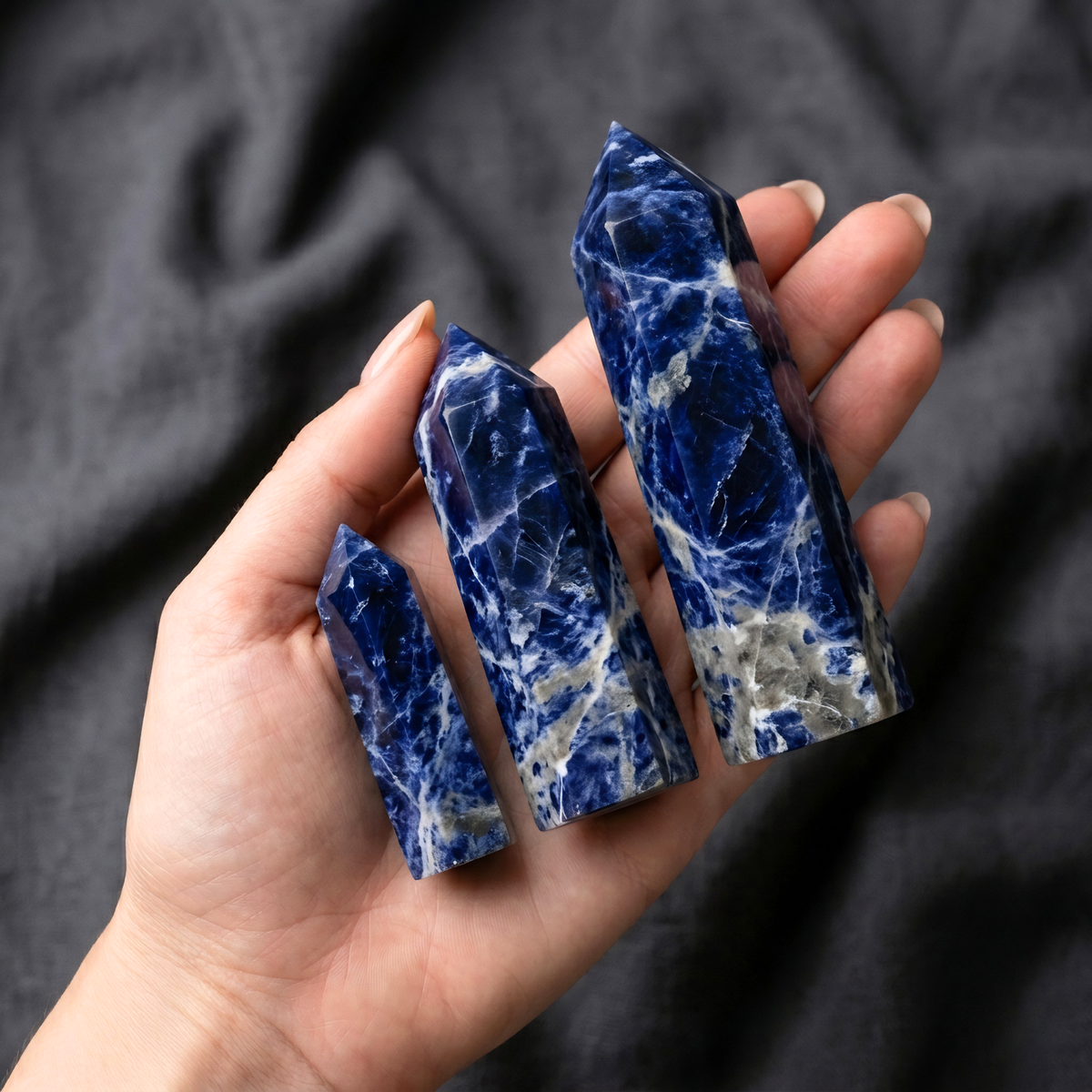 Sodalite Crystal Tower
