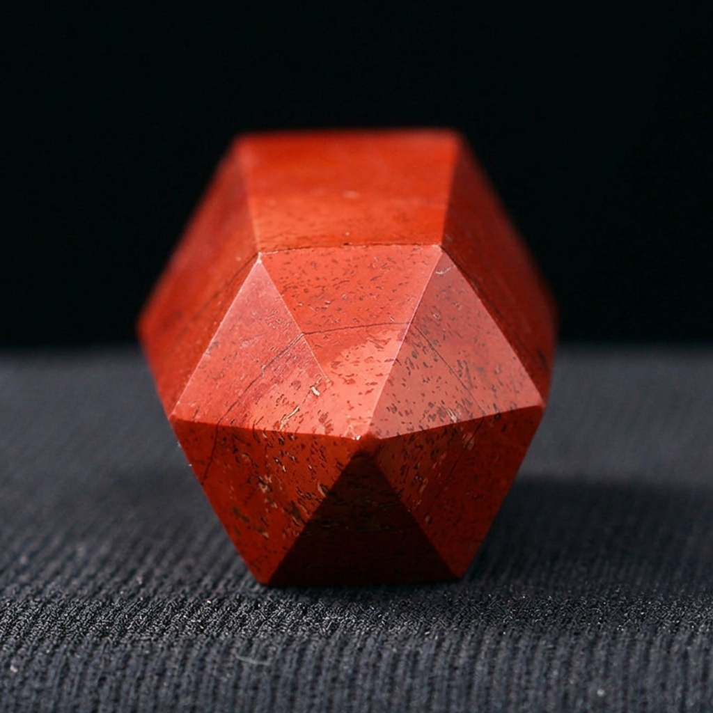 Red Jasper Crystal Tower