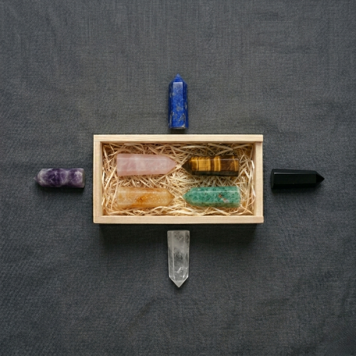 Classic Chakra Crystal Set